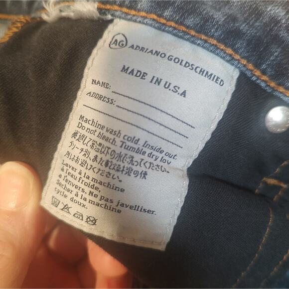 AG Adriano Goldschmeid The Jessie Curve Bootcut Jeans 27 - Picture 6 of 10